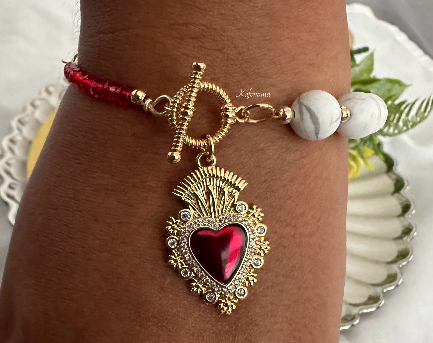 Pulsera Sagrado Corazón ❤️
