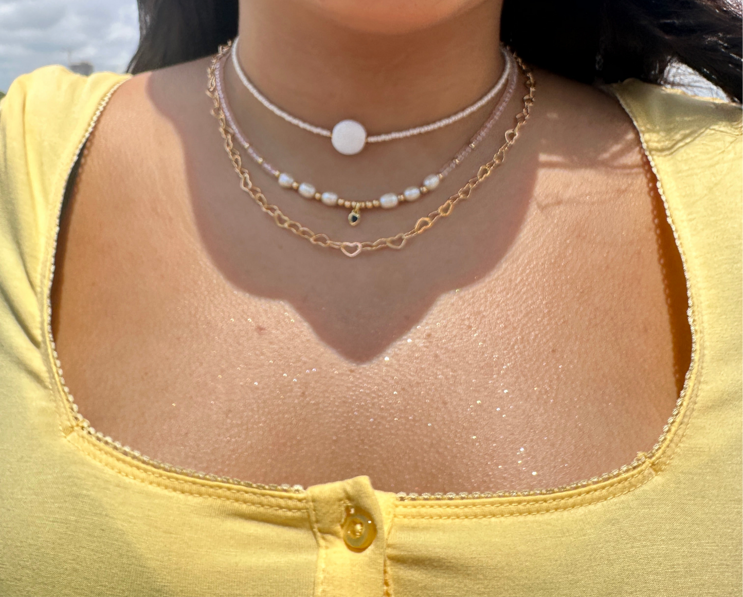 Cadena Corazones 💕