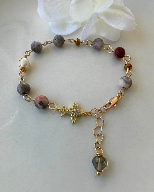 Pulsera Buen Viaje ✈️💗