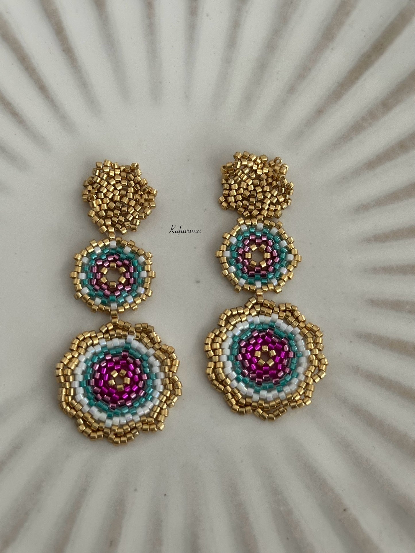 Aretes Mandalas