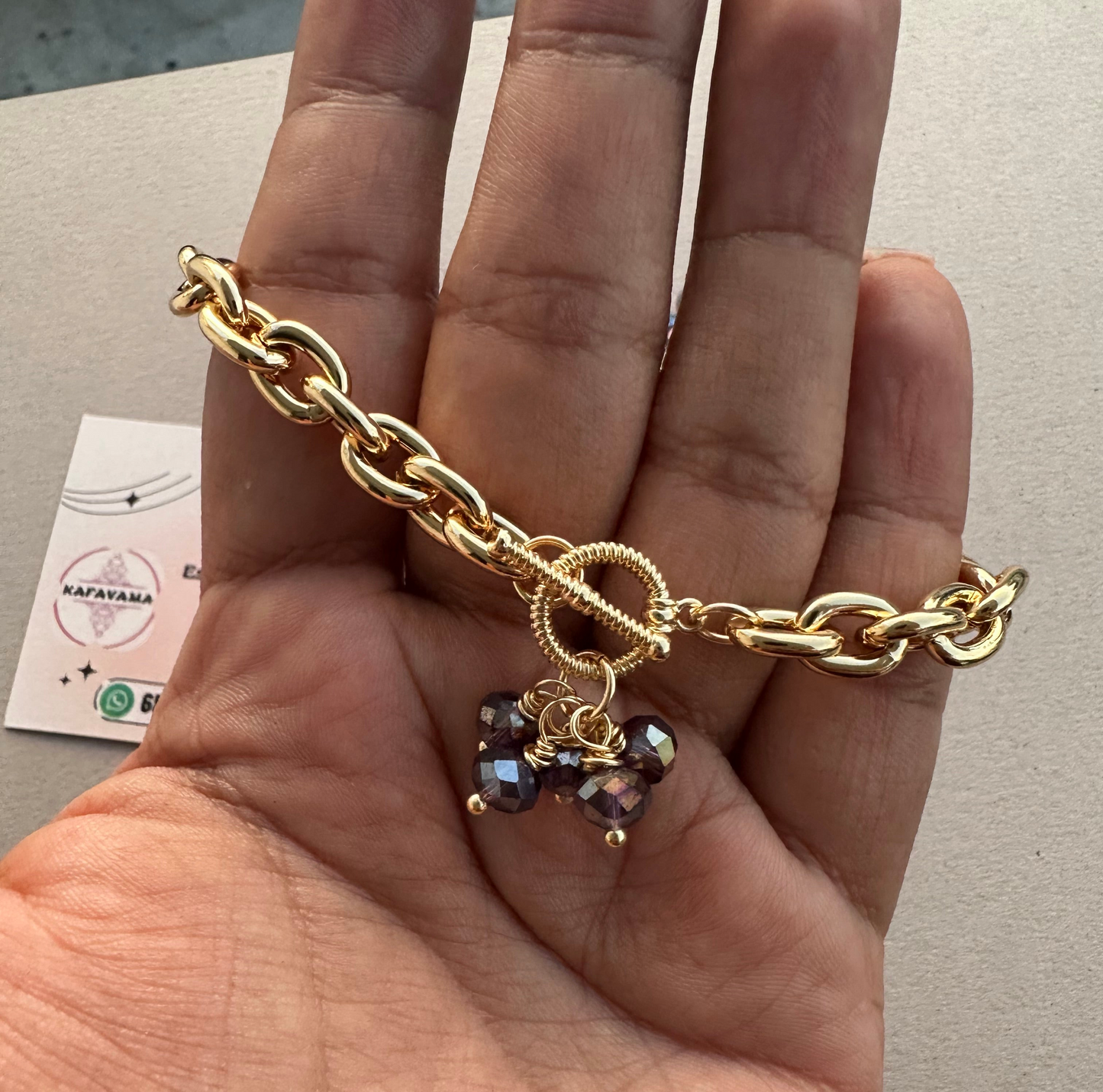 Juego de Aretes y Pulsera