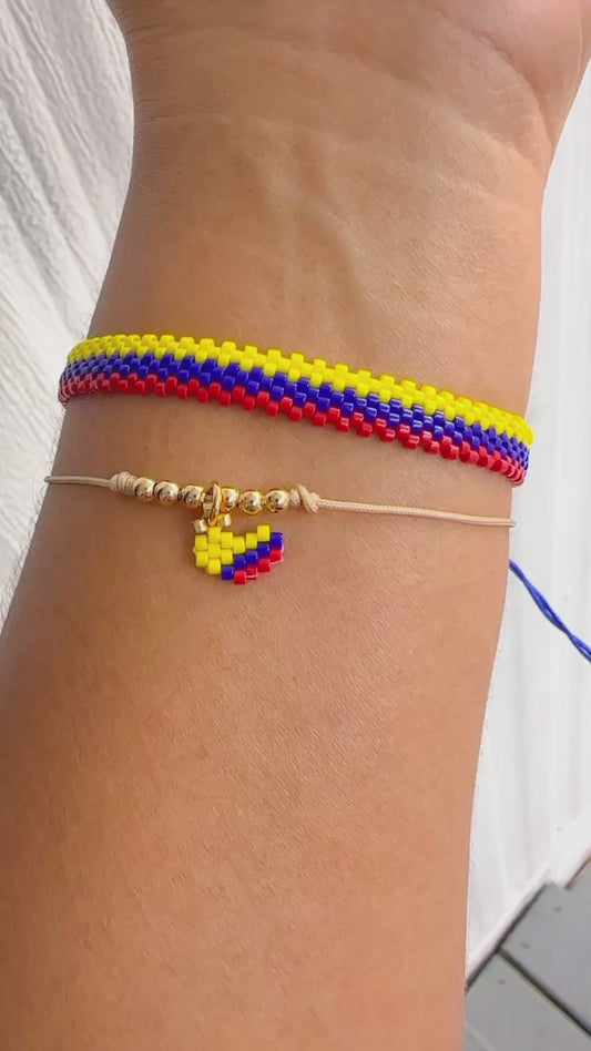 Set Pulseras Nacionalidades🌎